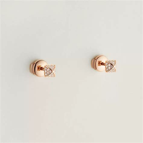 hermes clou d h|Hermès Earrings .